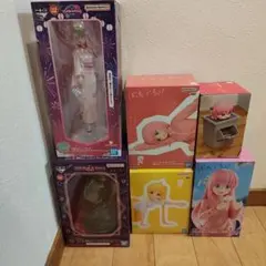 ぼっちざろっく！　一番くじラストワン、プライズフィギュアセット