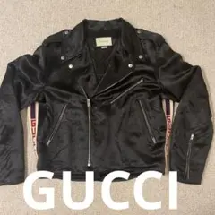 美品✨グッチ シングルライダースジャケット レザー×ナイロン シェリーライン 黒 2026年最新】GUCCI メンズ シングルライダースの人気アイテム - メルカリ
