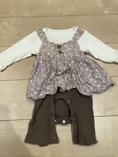 花柄ロンパース・カバーオール(~95cm)