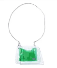 nananaA5クリアショルダーバッグタグ付マーティンキムスタンドオイルZARA