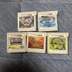 ニンテンドー3DS パズドラ　ドラクエ11　カービィ　妖怪三国志　マリオテニス