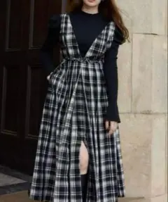 2026年最新】CLAssic plaid jumper dress herliptoの人気アイテム