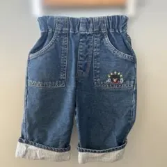 DOUBLE.B デニムハーフパンツ 120サイズ