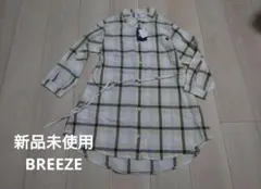 新品未使用　BREEZE　シャツワンピース