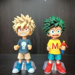 ヒロアカ 一番くじ C賞 いずく＆てんこ 幼少期フィギュア デク 死柄木