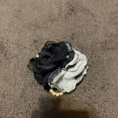 バイカラー　コサージュ