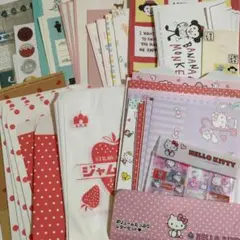 レターセット まとめ売り100枚以上 平成 レトロ 中古 紙もの