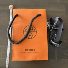 エルメス　ショッパー　リボン　ミニ