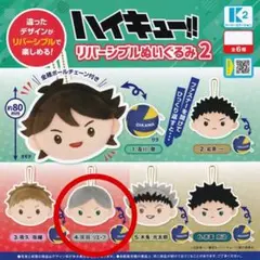 ハイキュー‼︎リバーシブルぬいぐるみ2 灰羽リエーフ