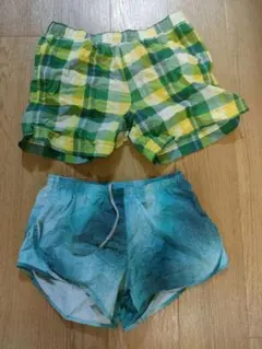 ノースフェイス&ナイキ　ランニングショートパンツ