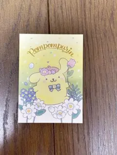 サンリオキャラクターズ ポムポムプリン 感謝状
