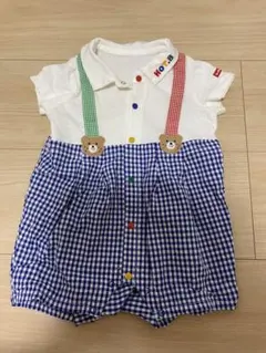 ホットビスケッツ 半袖ロンパース