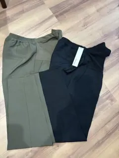 アンドミー　マタニティパンツ　ズボン　Lサイズ 2枚セットのサムネイル