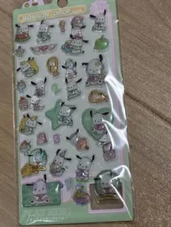 海外製　ポチャッコ　ボンボンドロップシール