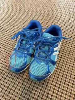 ASICS ランニングシューズ 20.0 cm ブルー