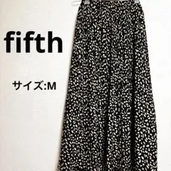 fifth レオパード柄ロングスカートM 良品