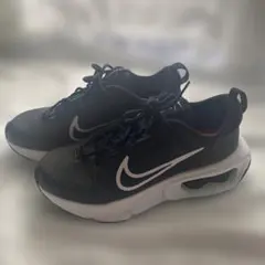 NIKE ナイキ　エアマックス インターロック　黒　白　BLACK/WHITE