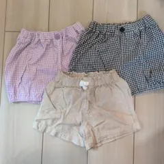 ショートパンツ 90 セット売り