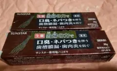 ★SUNSTAR★生薬★薬用 塩ハミガキ粉 30g×2本のサムネイル