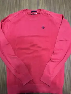 Musingwear 赤 クルーネック セーター M