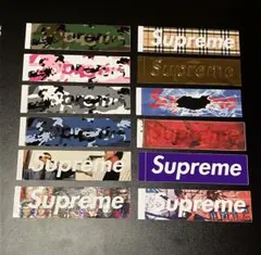 Supreme ステッカー14枚＋ノベルティ13点 まとめ売り レア - メルカリ