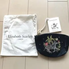 Elizabeth Scarlett 太陽ネイビー ポーチ コインケース - メルカリ