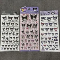 サンリオ 4サイズ 5サイズ ステッカーシール クロミ 3点セット