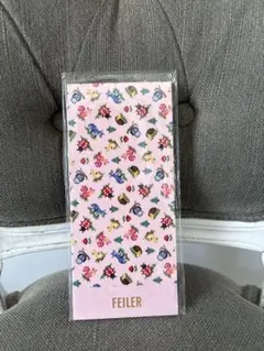 FEILER フェイラー「ハイジフレンズフォレスト」柄一筆箋　ピンクのサムネイル
