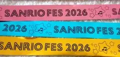サンリオフェス 2026　銀テープ　ピンク　水色　金色　計5本のサムネイル