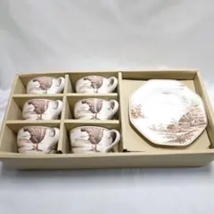 ノリタケ　クラフトーン　カップ＆ソーサー　6客