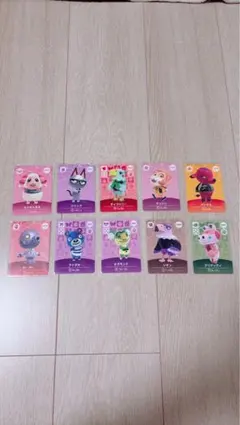 amiiboカード　ジャック　ちゃちゃまる他　まとめ売り