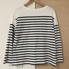 GREEN LABEL RELAXING ボーダーカットソー　バスクシャツ