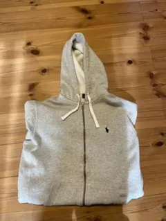 ポロ・ラルフ・ローレン フルジップパーカー グレー