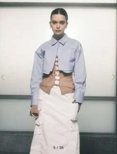新品】MELTTHELADY layered cropped shirt - メルカリ