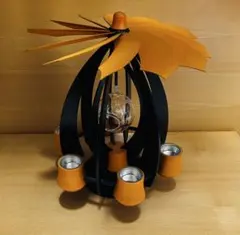 希少品 動作品 ドイツ製 クリスマスピラミッド ヴィンテージ アンティーク 豪華 希少 箱 タグ 動作品 ドイツ クリスマスピラミッド ヴィンテージ