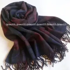 ★新品 DeuxiemeClasseドゥーズィエムクラス　カシミヤ混大判マフラー