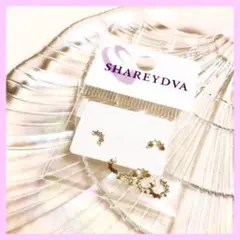 SHAREYDVA♡シャレドワ【新品.ゴールド】ネイルパーツ コロナセミサークル