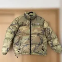 THE NORTH FACE XL カモフラージュ ダウンジャケット