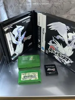 任天堂ポケットモンスター ブラックブラック➕リーフグリーン2点セット！