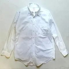 美品 USA製 80s〜 ブルックスブラザーズ　メーカーズ ポロカラーシャツ 白