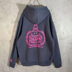 【adidas Originals】立体ラバープリント パーカー アディダス