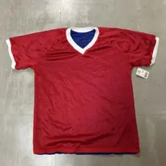 アメリカ、リバーシブル、メッシュTシャツ jl