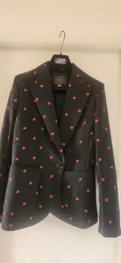 ZARA STEFANO PILATI いちご柄ジャケット S 2026年最新】STEFANO pilati zaraの人気アイテム - メルカリ