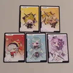 クロススターズ　プロモ　vol.4　プレイポイント　5種類　25枚セット クロススターズ プロモ vol.4 プレイポイント 5種類セット - メルカリ