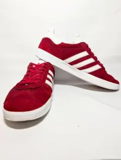 ☆美品☆adidas GAZELLE RED 27.5cm クリーニング済♪