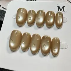 【セツ】マグネット　ネイルチップ　付け爪(A1310)
