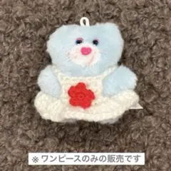 ✳︎mojojojo マスコットにピッタリ　ワンピース　ぬい服