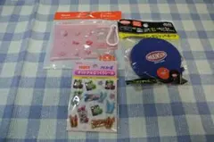 グリコ ぷっくりシール ウィルキンソン ポーチ ノベルティセットのサムネイル