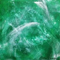 原画 「湖畔の幻想白龍」 龍 龍神 絵画 アクリル画 龍ノツカイ - メルカリ