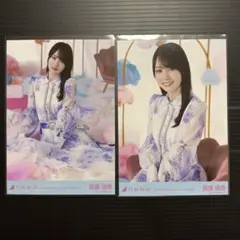 乃木坂46 賀喜遥香 生写真 結成15周年記念 座りヨリ レアポ コンプ